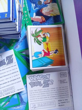 cromos dragon ball z
