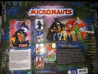 micronauts palisades emperor and megas "emerald v
