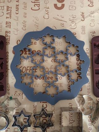 Kit moldes repostería