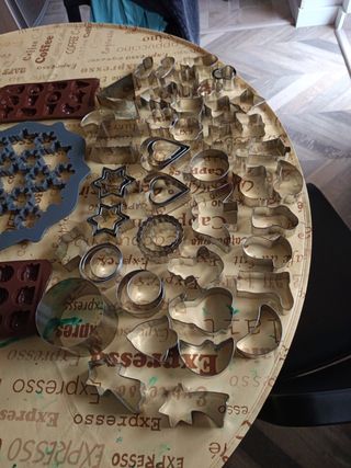 Kit moldes repostería