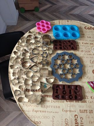 Kit moldes repostería