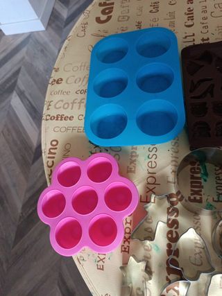 Kit moldes repostería