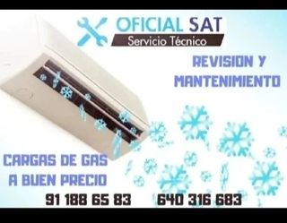 Reparación aíre acondicionado