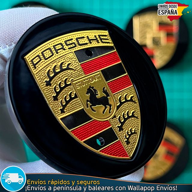 4 Tapacubos Porsche Macan Llantas Originales 65mm