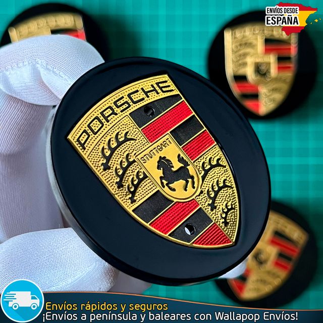 4 Tapacubos Porsche Macan Llantas Originales 65mm