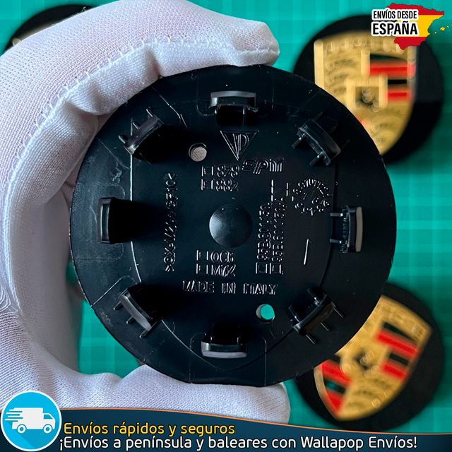 4 Tapacubos Porsche Macan Llantas Originales 65mm