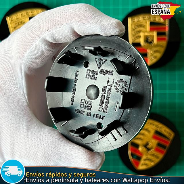 4 Tapacubos Porsche Macan Llantas Originales 65mm