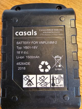 Baterias y cargador taladro