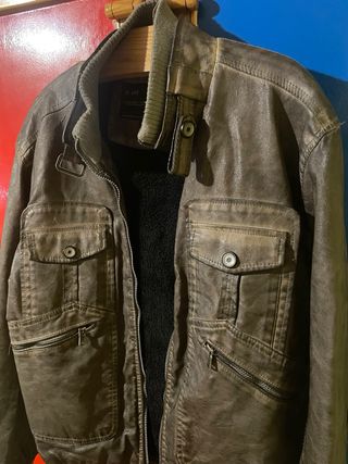 Chaqueta de cuero