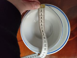 Tazza con piattino porcellana dipinta a mano 