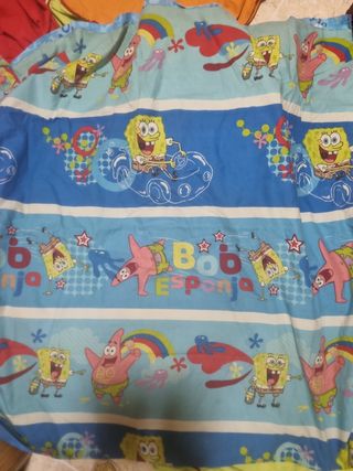 Bob esponja.( Funda nordica)