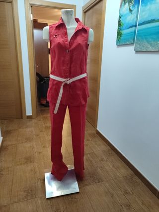 Traje de lino 