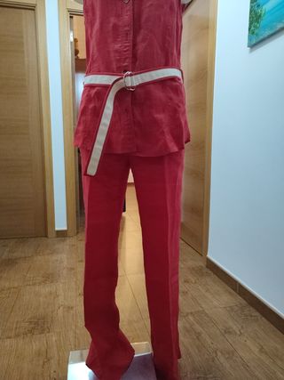 Traje de lino 