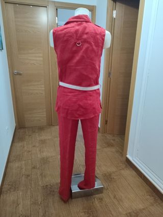 Traje de lino 