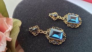 Nuovi - Orecchini in stile barocco a lobo pendente