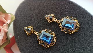 Nuovi - Orecchini in stile barocco a lobo pendente