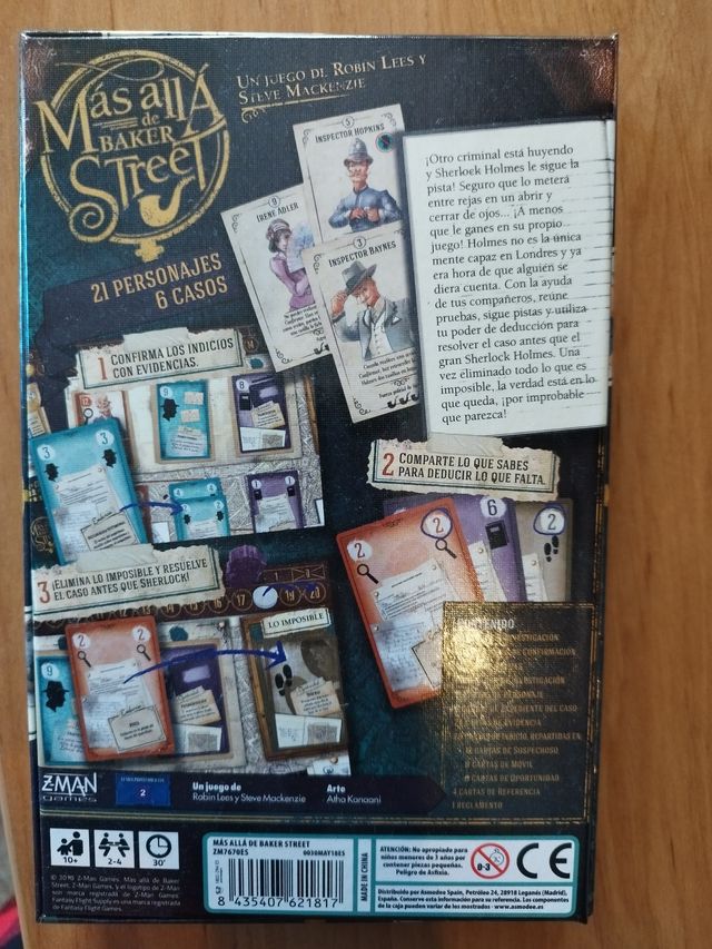Más allá de Baker Street Sherlock Holmes