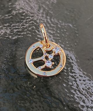 Charm colgante plata s925 zodiaco Virgo