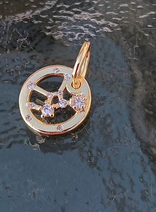 Charm colgante plata s925 zodiaco Virgo