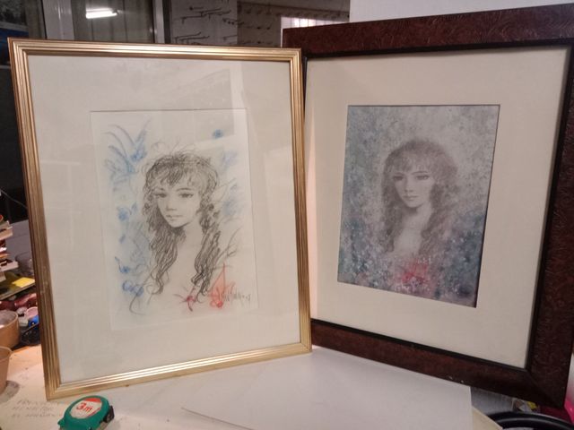 2 cuadros pintor alicantino MANZANARO