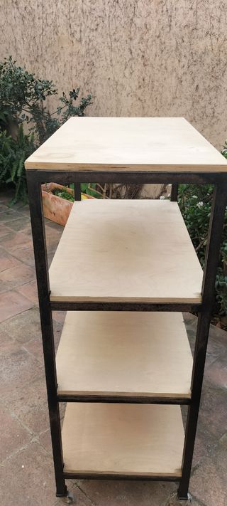 Carro estanteria industrial