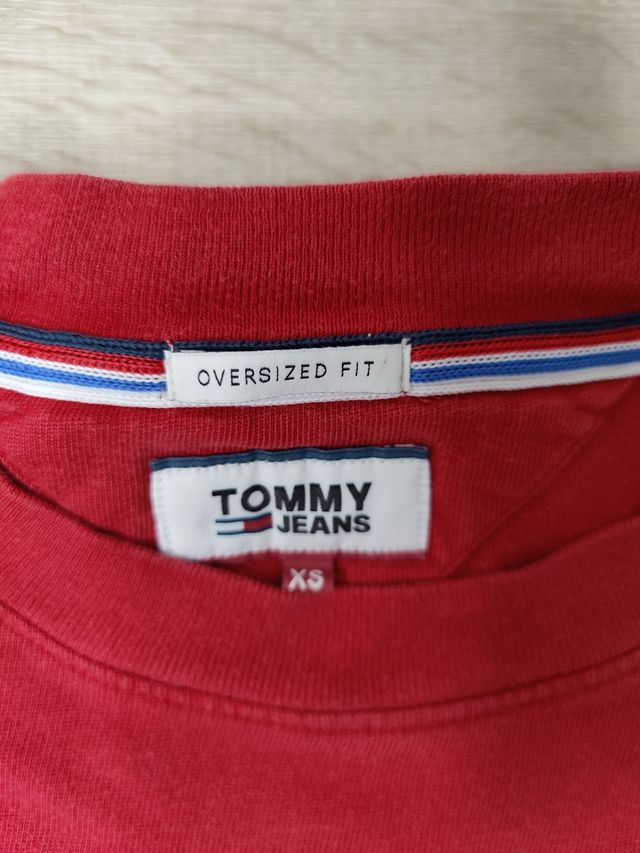 Camiseta Tommy Jeans color rojo M