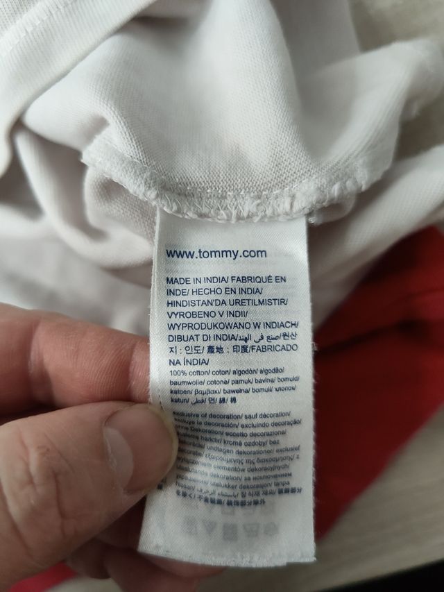 Camiseta Tommy Jeans color rojo M