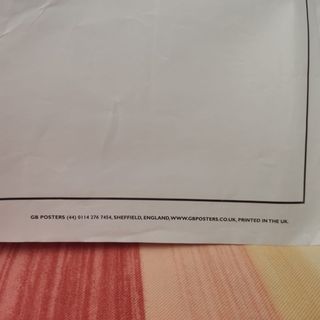 Poster Vintage The Simpsons 2001 Original