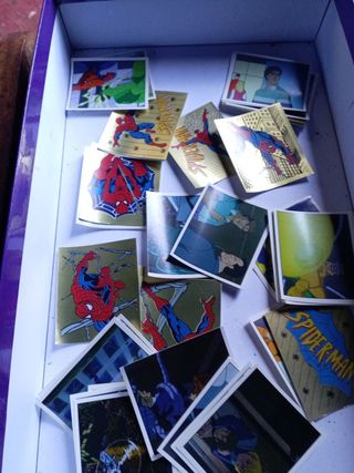 Cromos Spider-Man antiguos