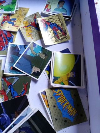 Cromos Spider-Man antiguos