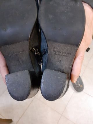 Stivaletti in pelle grigia n 35 SUGAR AND COCOA