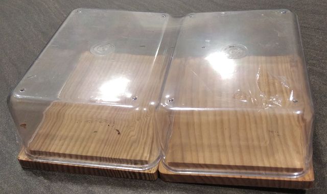 2 contenitori zucchero e caffè in LEGNO