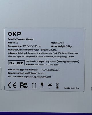 Robot aspirapolvere OKP