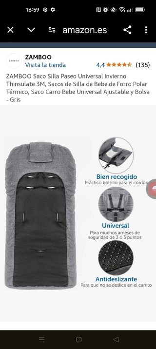 Saco Zamboo universal