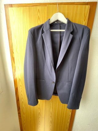 Americana azul Zara