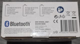 Altavoz Bluetooth® portátil