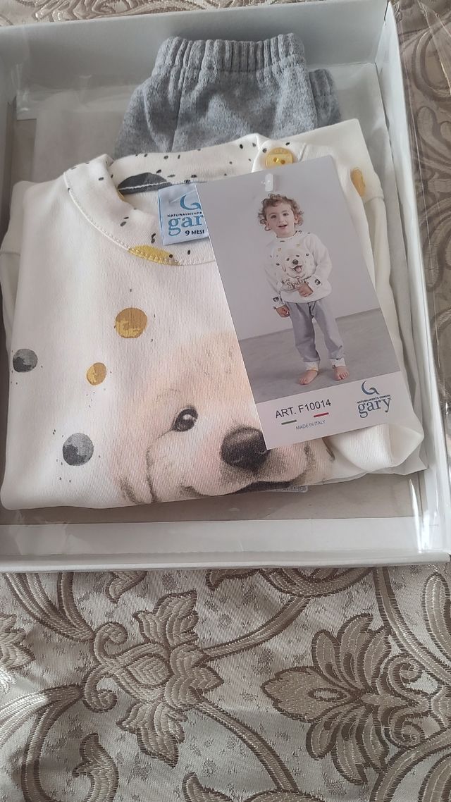 Pigiama neonata 2 pezzi Gary