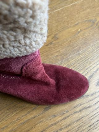 Botas piel Bimba y Lola número39 color Burdeos