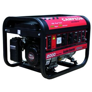 GENERADOR MONOFASICO CAMPEON 2,2KVA.