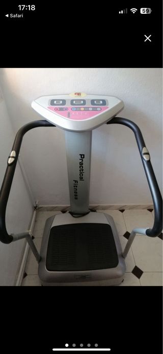 Plataforma vibratoria oscilante