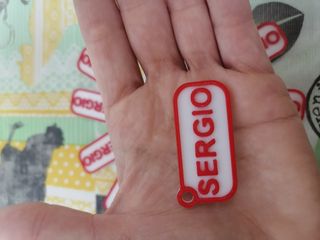 Detalle nombre personalizado 3d, marcasitios