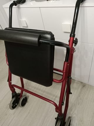 Andador persona mayor