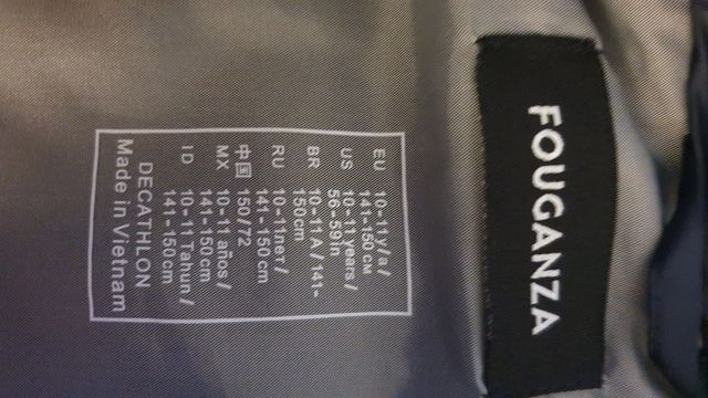 Equipacion equitación niña 8 - 10 años