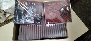 75 CD de Música realista nuevos