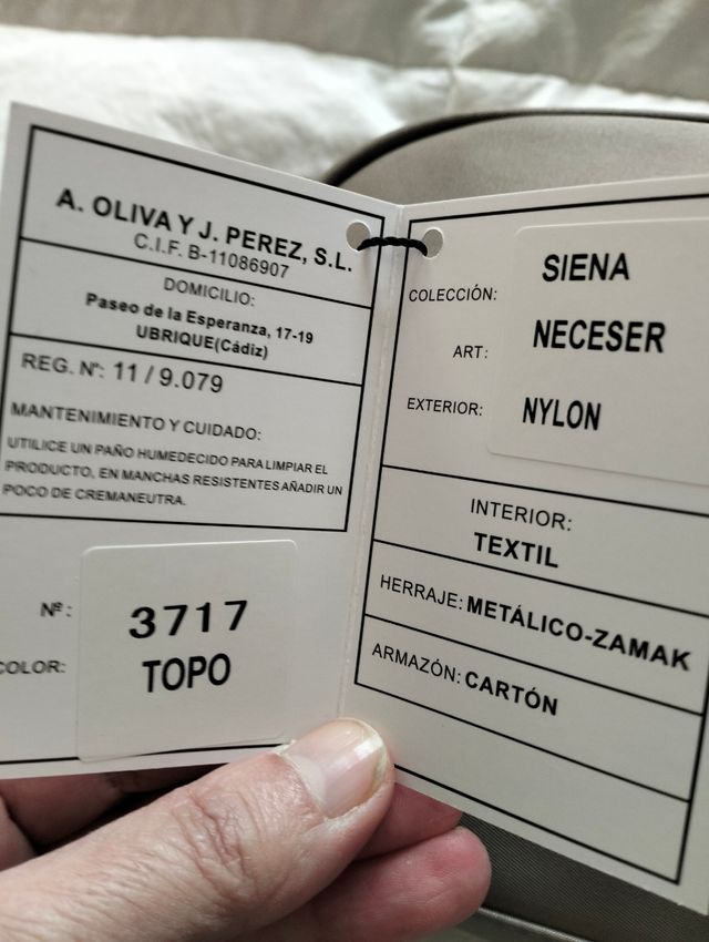 Neceser Unisex marca "el potro"