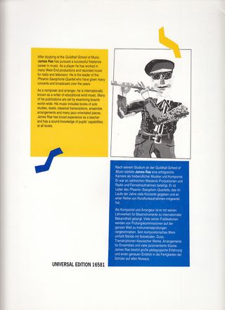 Easy Jazzy Flute. James Rae. Universal Ed. 16581