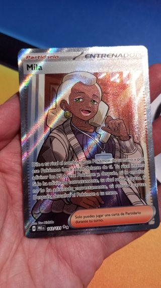 Mila Full Art carta Pokemon PRE