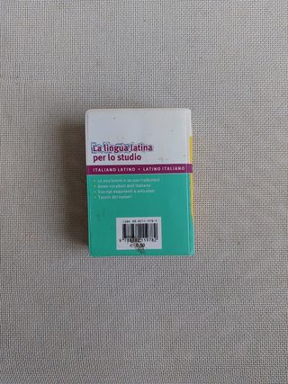 Dizionario latino. Italiano-latino, latino-italiano