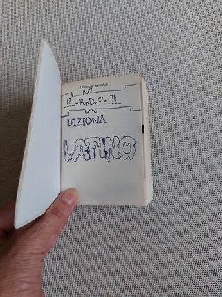 Dizionario latino. Italiano-latino, latino-italiano