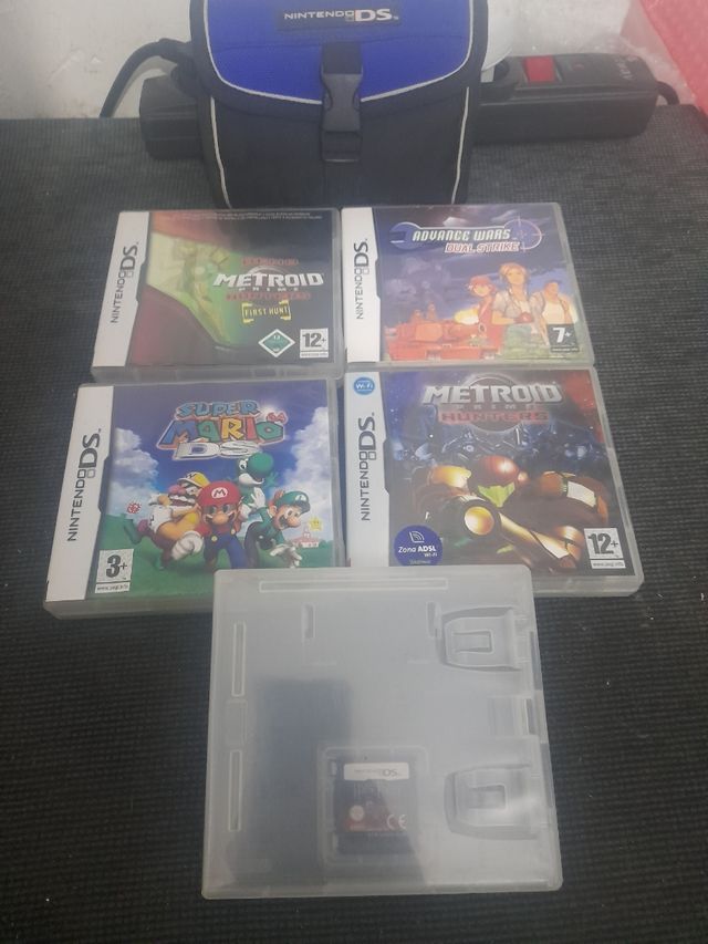 Nintendo DS con 5 giochi